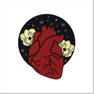 Simple Cosmic Heart Posters and Art
